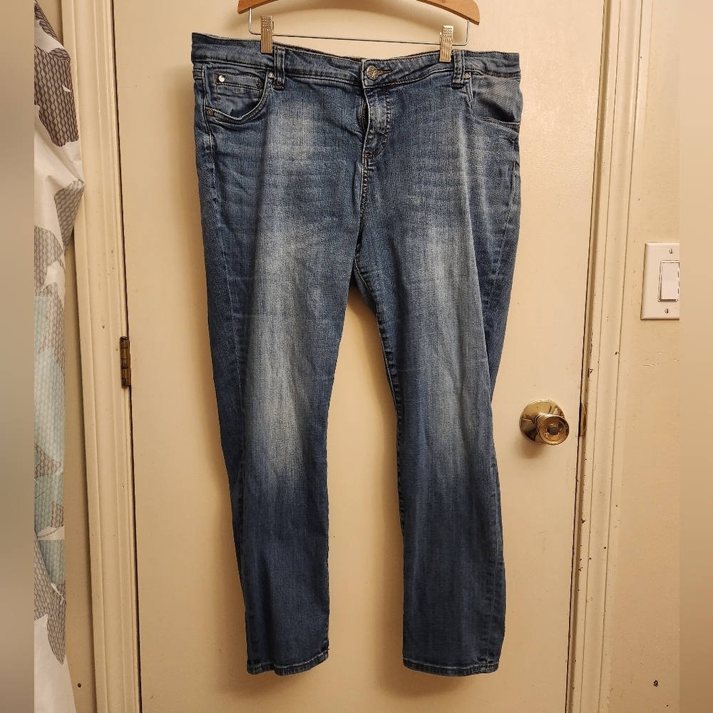 KUT from the Kloth skinny jeans stretchy size 18W plus size
